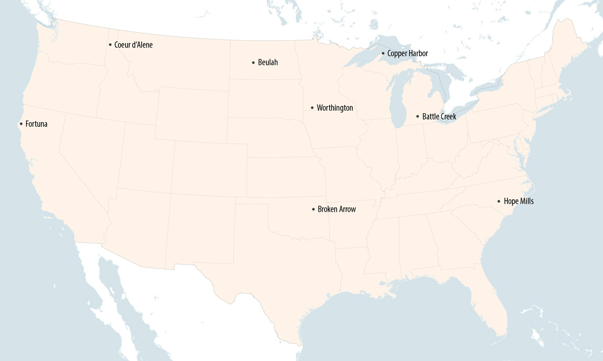 Current American Arkology Society excavation sites