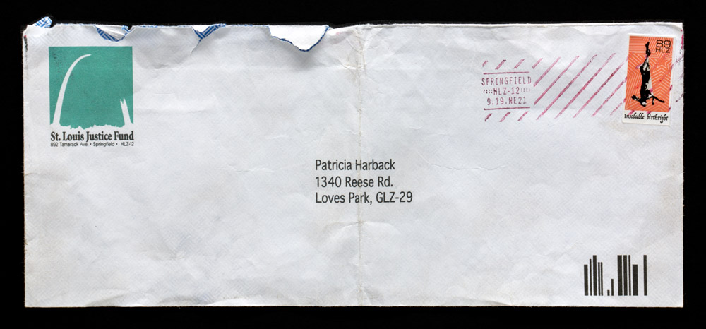 The envelope found in the Jarndyke Ark