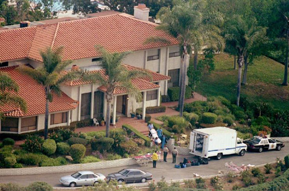 Heaven's gate house in Rancho Santa Fe, California