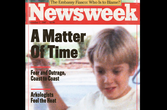 Newsweek cover featuring Christopher Kowalski.